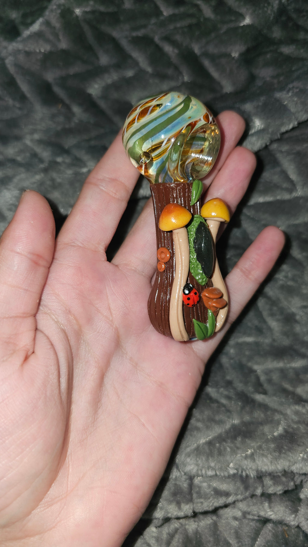 Labradorite golden teachers bowl