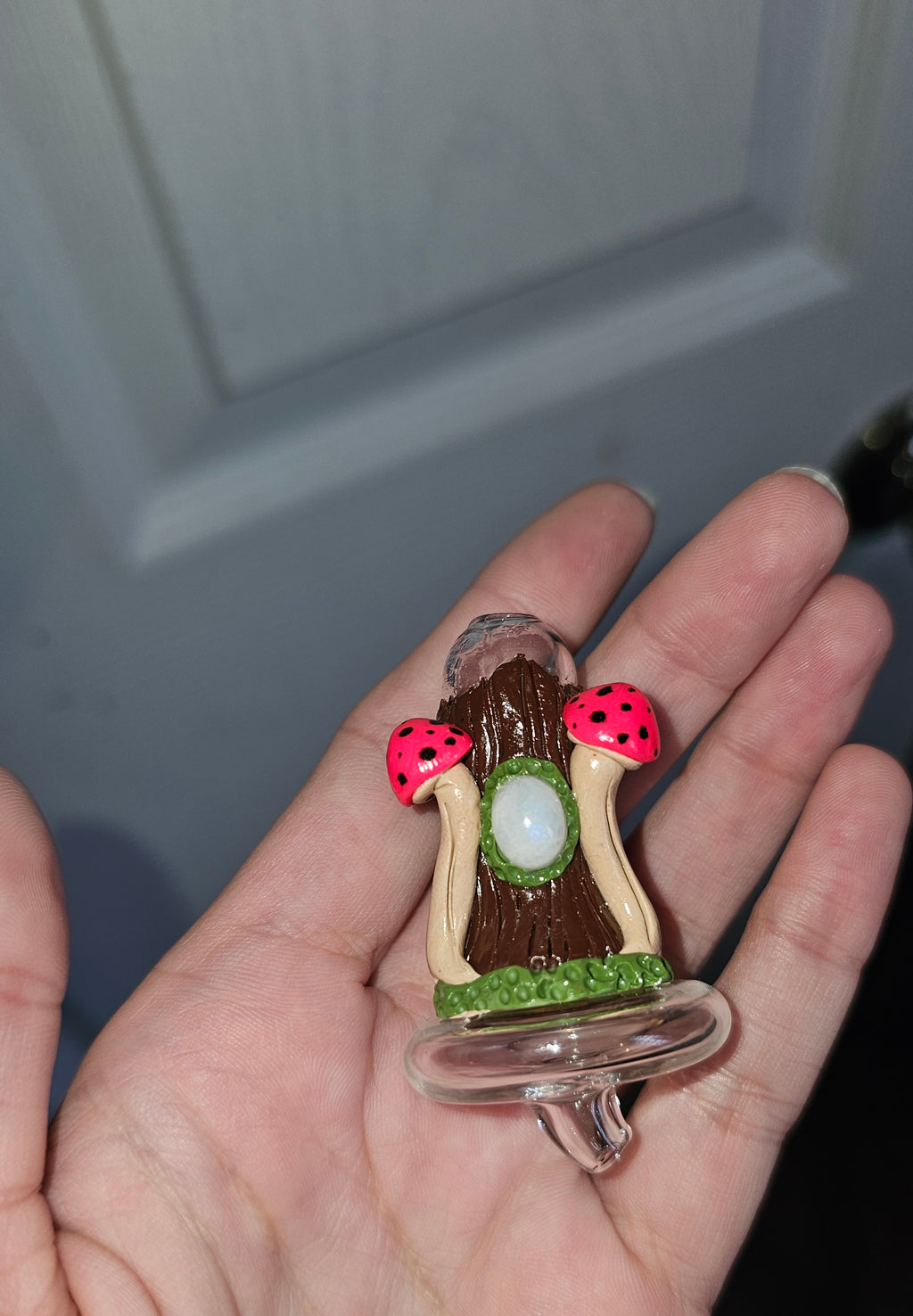 Moonstone hot pink carb cap