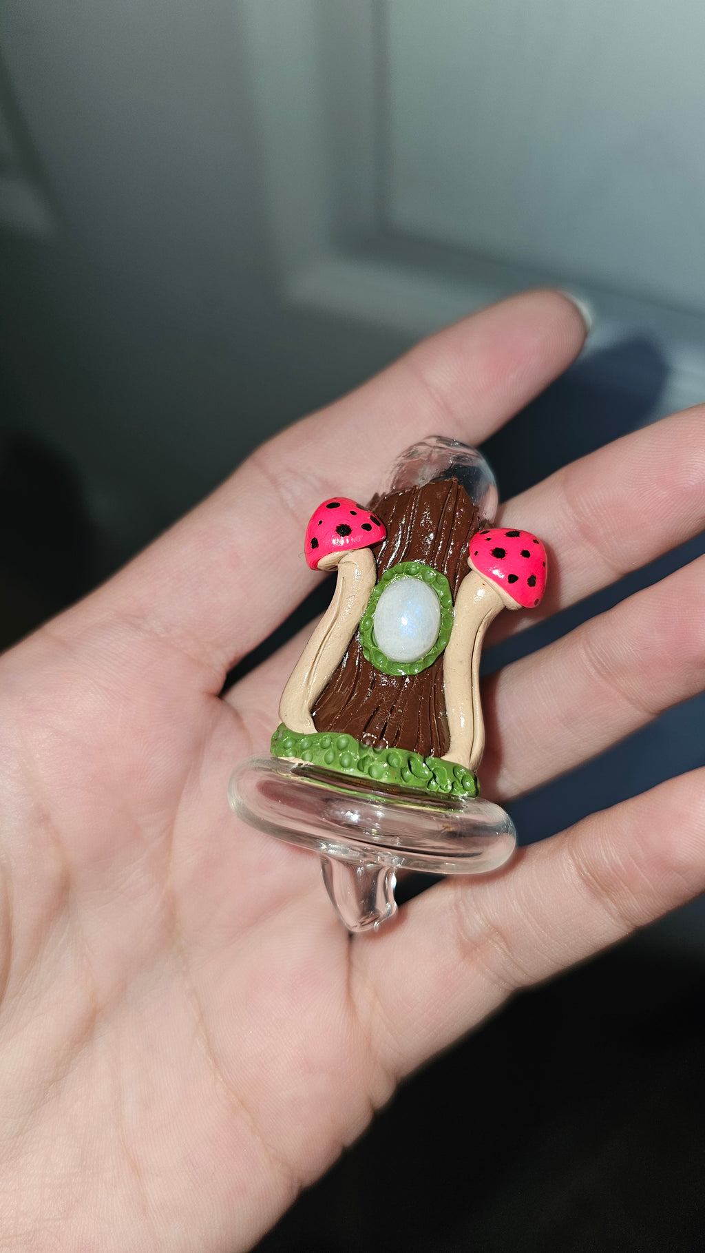 Moonstone hot pink carb cap
