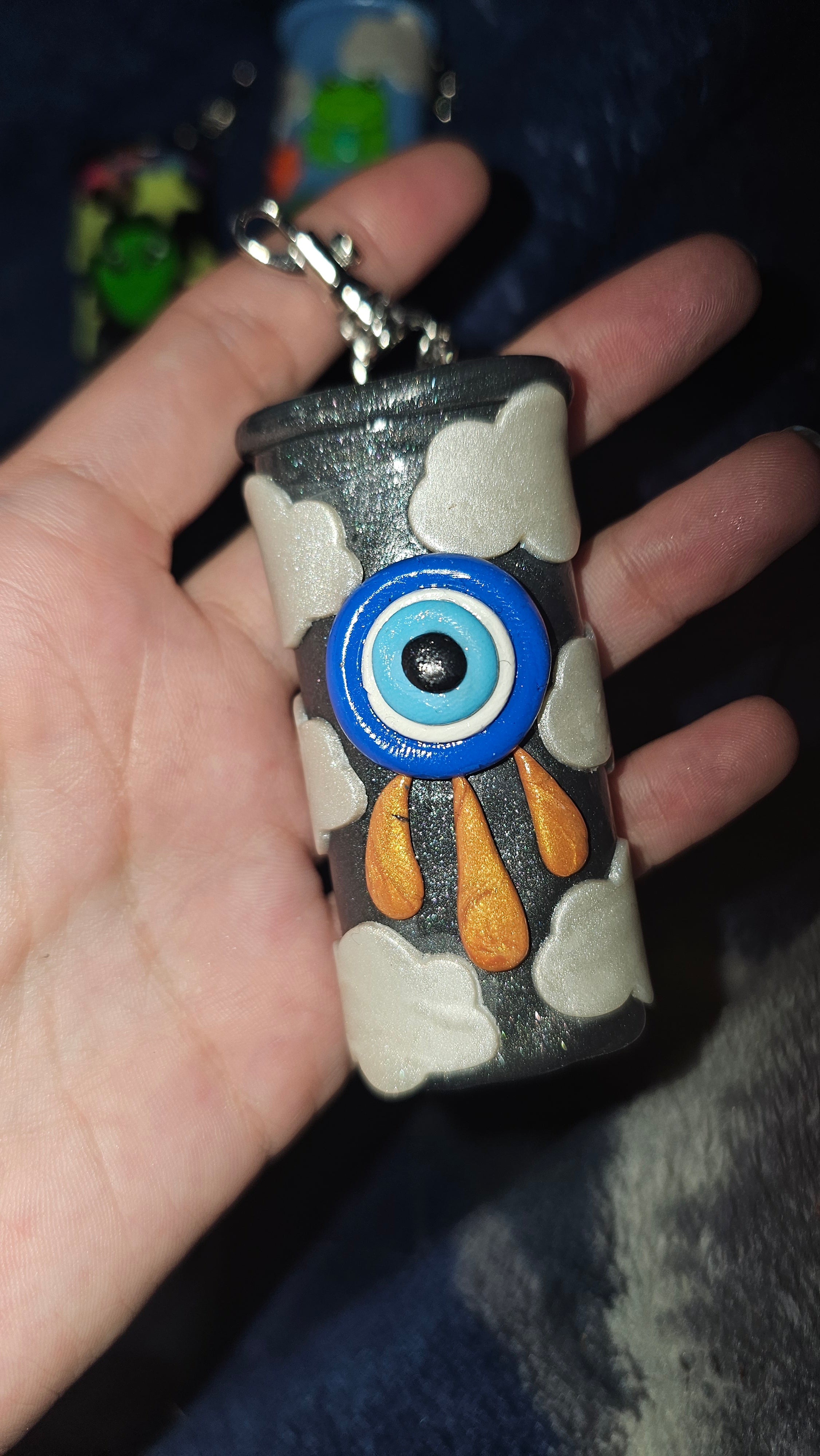 Evil eye lighter case
